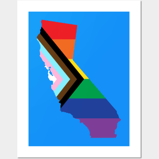 California Progress Pride Posters and Art